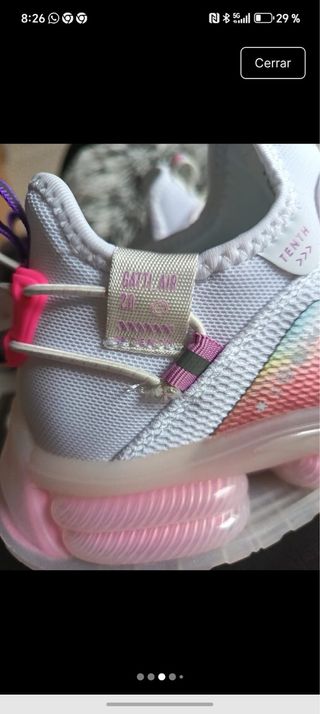 Zapatillas deportivas niña TENTHCOMFORT+