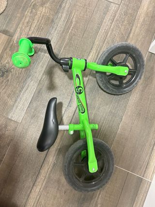 Bicicleta Chicco sin pedales verde