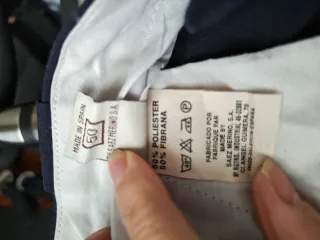 Pantalón de vestir caballero azul