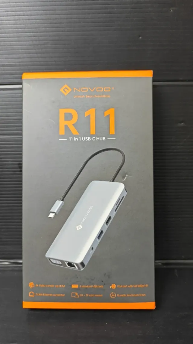 Hub USB C NOVOO 11 en 1