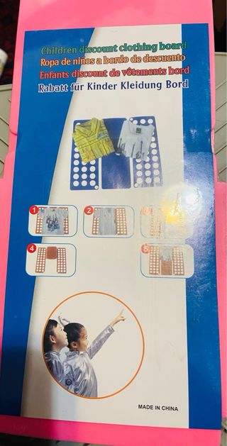 Doblador de ropa infantil. Nuevo si. Estrenar