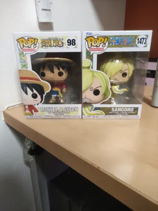 Funko Pop! One Piece Monkey D. Luffy y Sanji