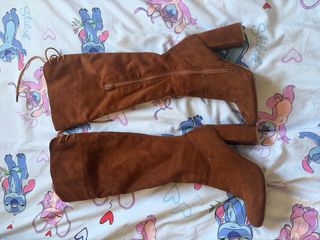 Botas estilo vaquera marrones marypaz