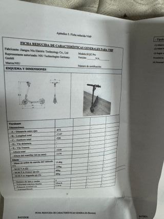 Patinete Eléctrico NIU KQi2