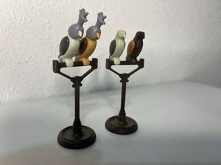 Playmobil Halcones / Aves Cetrería con Perchas