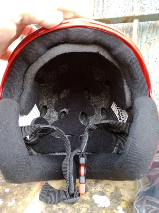 Casco de esquí rojo Wedze