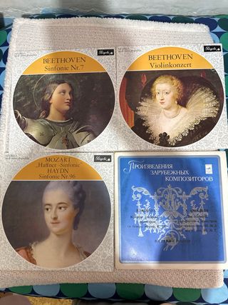 Lote 30 Vinilos Clásica Beethoven y Grieg...