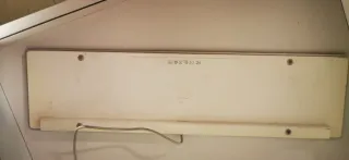 Teclado Apple Plata/Blanco USB