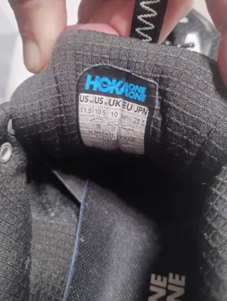 Zapatillas Hoka One One Mafate Negras/Blancas