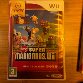 Nintendo Wii con 3 giochi e accessori
