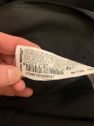 Vestido Zara cuadros