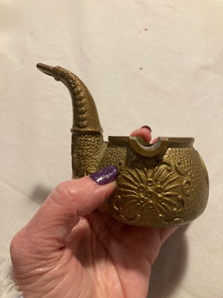 Cenicero Bronce Pipa Fumar