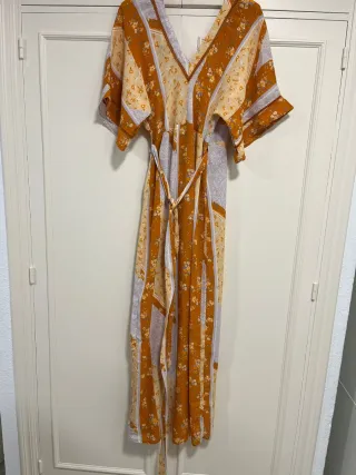 Vestido túnica estampado floral