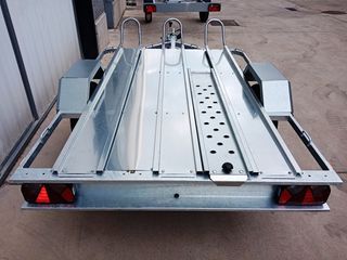 NUEVO: Remolque 3 carriles piso completo