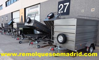 NUEVO: Remolque 3 carriles piso completo