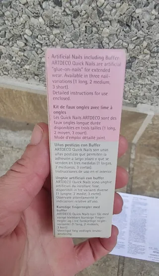 UÑAS POSTIZAS ARTDECO, NAILS 2