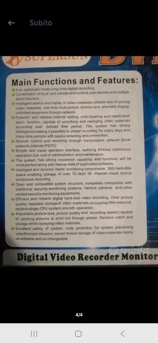 Scheda Acquisizione Video Supersun DVR Card