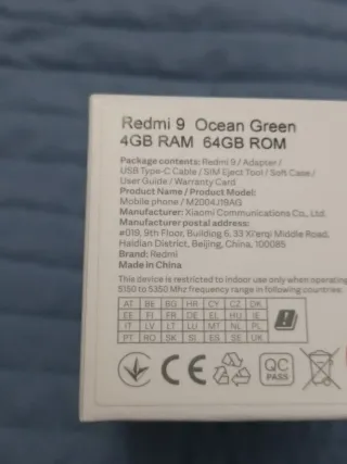 Xiaomi Redmi 9 Verde