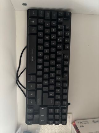 Teclado Gaming Trust Negro