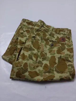 Pantalones Carhartt Camuflaje Militar Talla 34x34