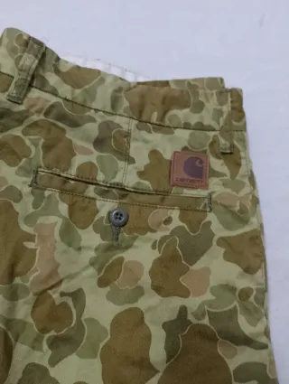 Pantalones Carhartt Camuflaje Militar Talla 34x34
