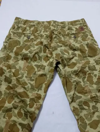 Pantalones Carhartt Camuflaje Militar Talla 34x34