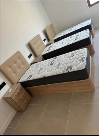 PACK OFERTA CANAPE●SOMIER●BASE TAPIZADA + COLCHON