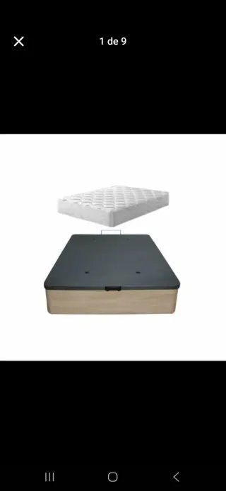 PACK OFERTA CANAPE●SOMIER●BASE TAPIZADA + COLCHON