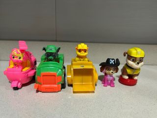 Puzzle y muñecos Patrulla Canina Clementoni