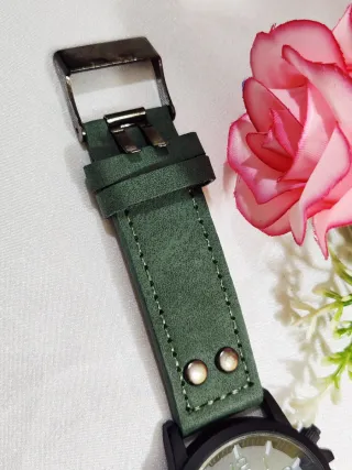 Reloj deportivo hombre correa verde