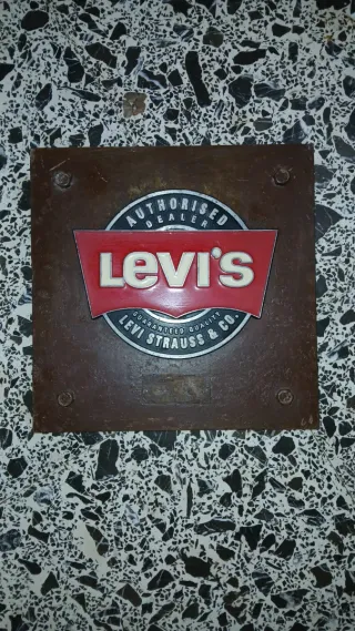 Cartel Vintage Levi's Authorized Dealer(COLECCIÓN)