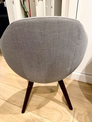 2 Poltrone Nordiche Grigie Quasi Nuove