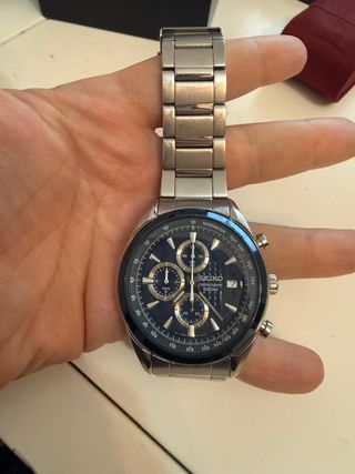 Reloj Seiko SSB177P1 Neo Sport Azul/Plata