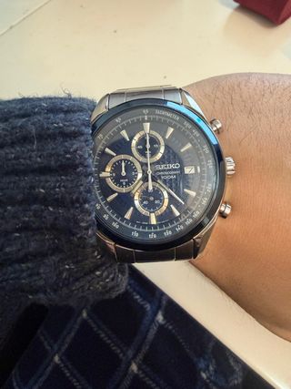 Reloj Seiko SSB177P1 Neo Sport Azul/Plata