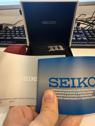 Reloj Seiko SSB177P1 Neo Sport Azul/Plata