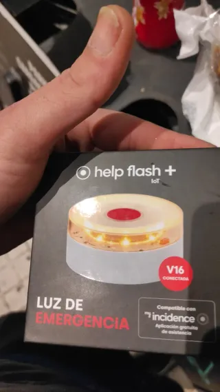 Baliza V16 Help Flash IoT Conectada