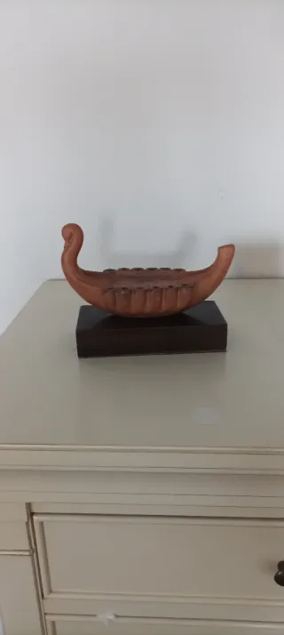 Lámpara de aceite de terracota