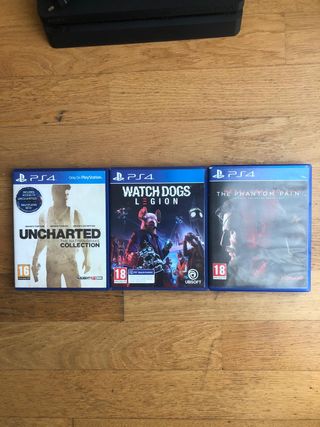 ps4 slim 500gb+ 3 giochi