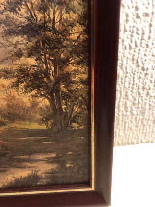 Paisaje Bosque y Río - Vicente Roso Mengual