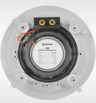 4 x Altoparlante speaker 2 vie bianco