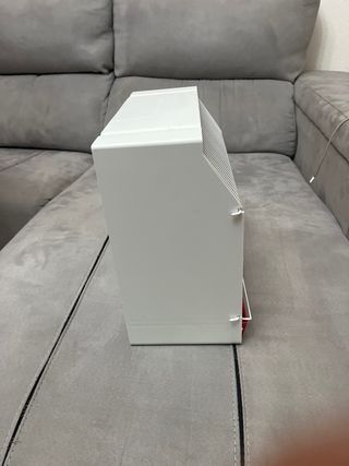 Jaula para pájaros Pedros blanca y roja