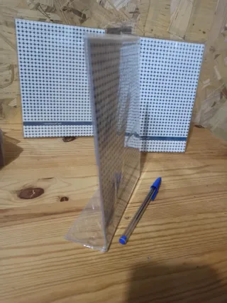 Portafotos azul y blanco 15x20cm