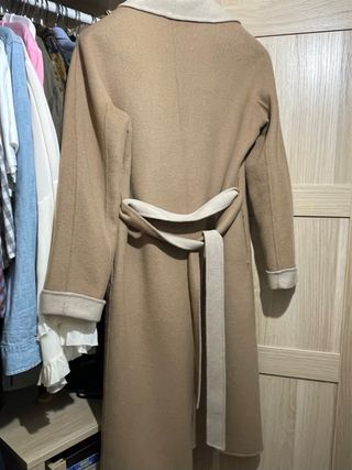 Abrigo Roberto Verino Doble Faz Beige