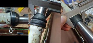 GUARDAPOLVOS Y ABRAZADERAS PARA HORQUILLAS MOTO