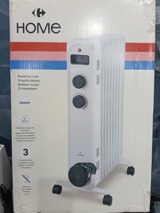 RADIADOR DE ACEITE DE 9 ELEMENTOS 2.000W 3NIVELES.