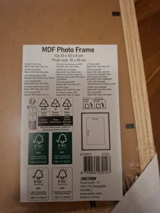 Cornice con passepartout