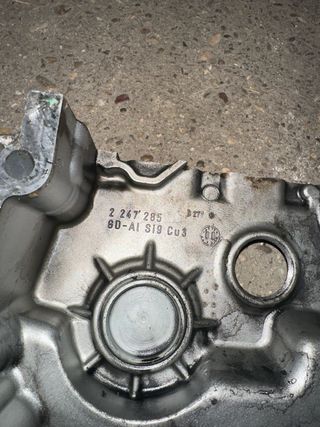 Tapa distribución motor BMW M57 306/D1