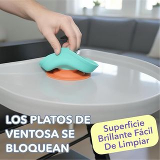 Bandeja para silla alta trona GRIS SIN ESTRENAR