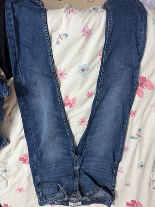 Tejanos vaqueros azules