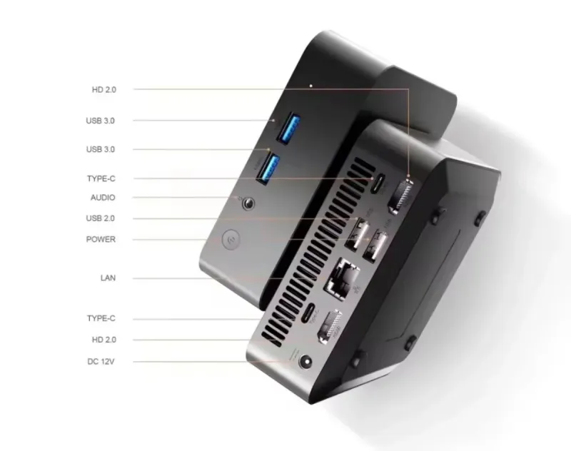 Mini PC Intel i3 Windows 11 afbeelding 3